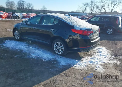 2013 Kia Optima Ex z USA, uszkodzony, nr VIN 5XXGN4A76DG170340